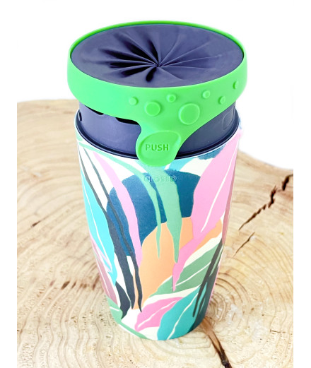 xiteluo Twizz Cup, Twizz Travel Mug, Twizz Travel Mug with  Straw, Twizz Coffee Cup, Twizz Coffee Cup Aperture Mug with Straw Double  Silicone (Yellow,A): Coffee Cups & Mugs